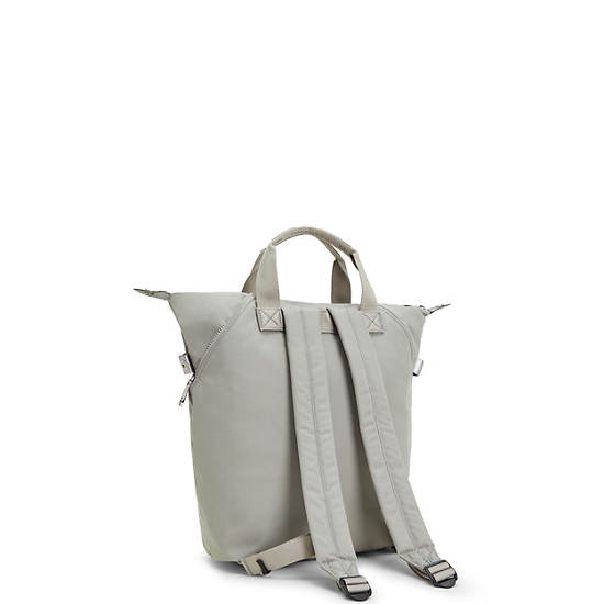 Kipling Art Tote Backpack Laptop Bags Almost Grey | AU 1626PJ